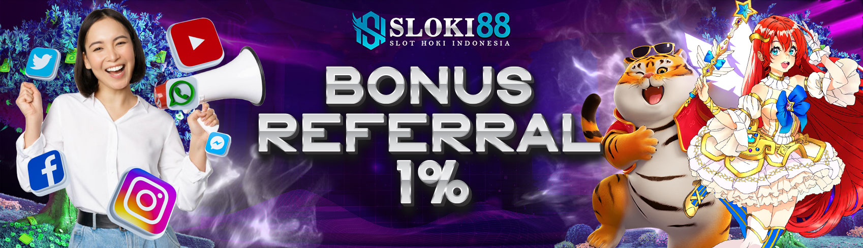 Bonus Referral 1%