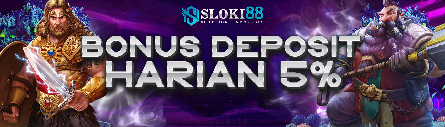 Bonus Deposit Harian 5%